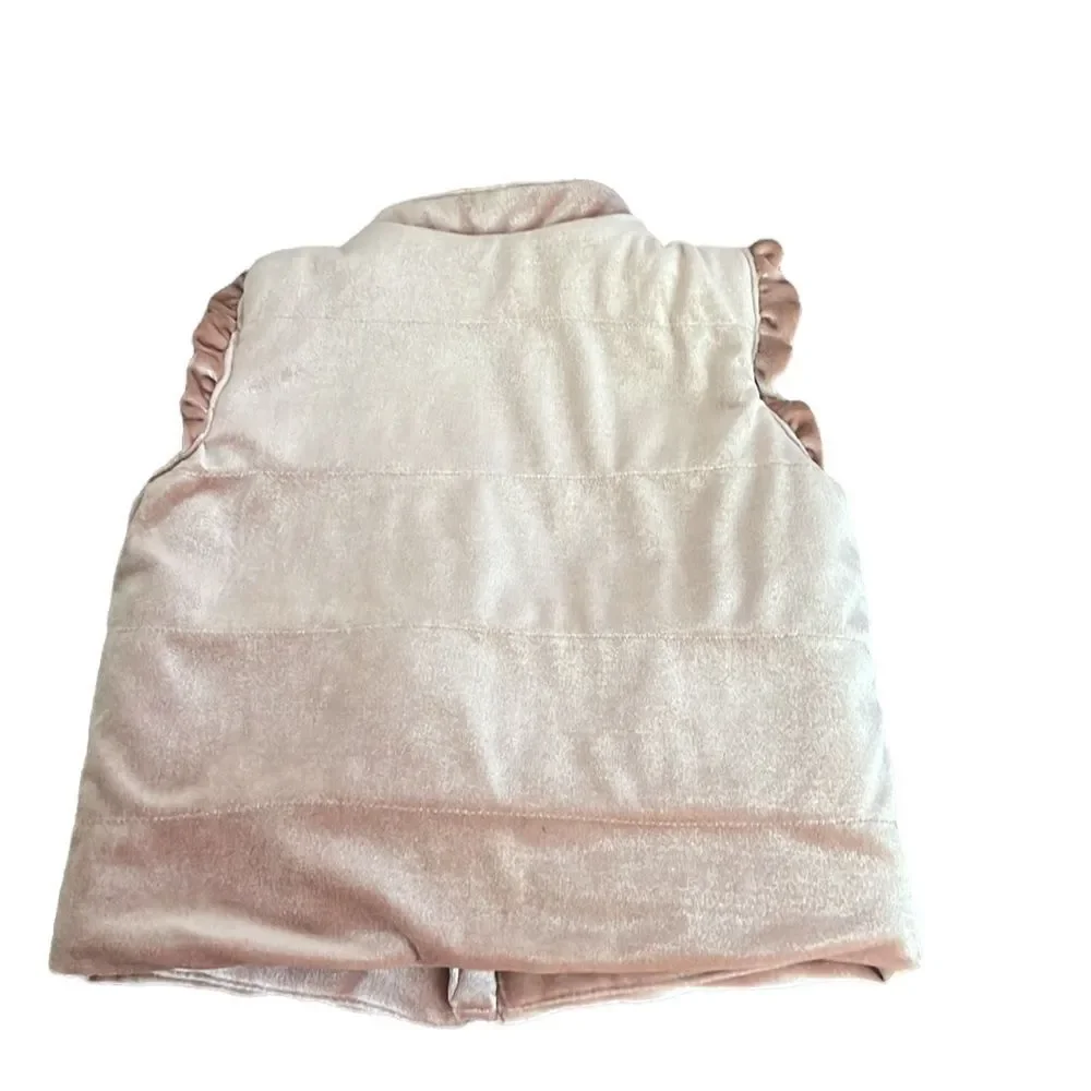 7 For All Mankind Kid’s Velour Vest Size 3T